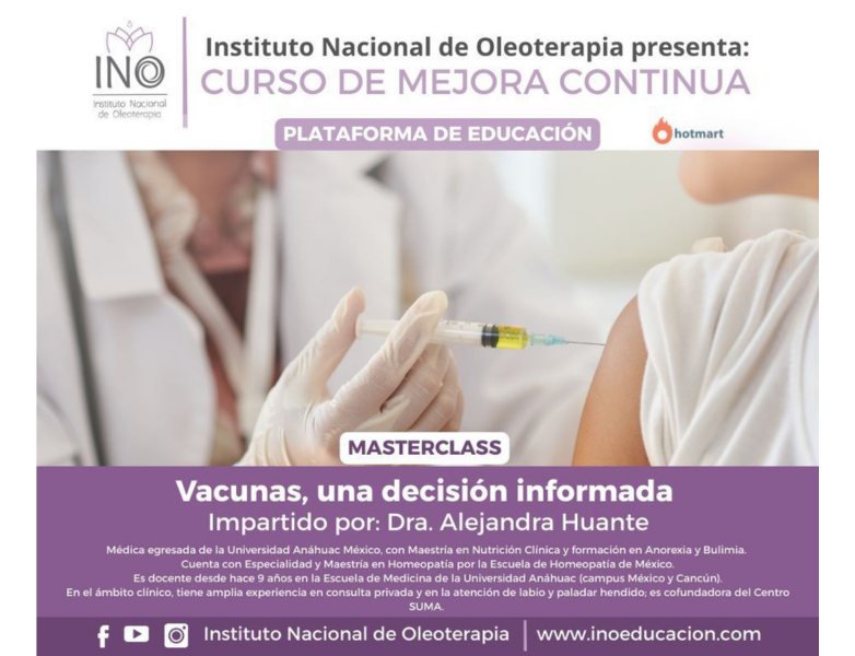 Vacunas, una decisión informada